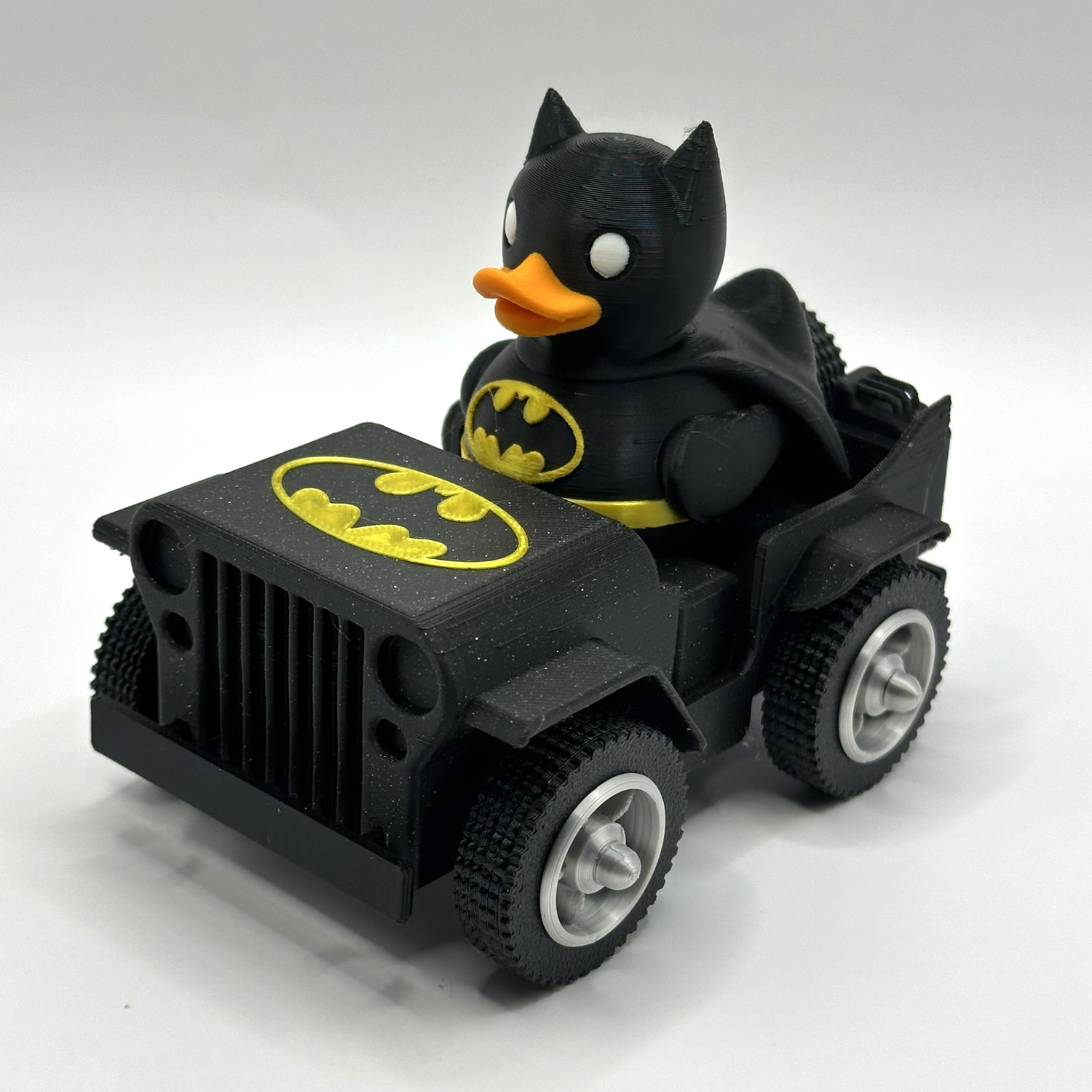 Batmobile Jeep with Batman Duck